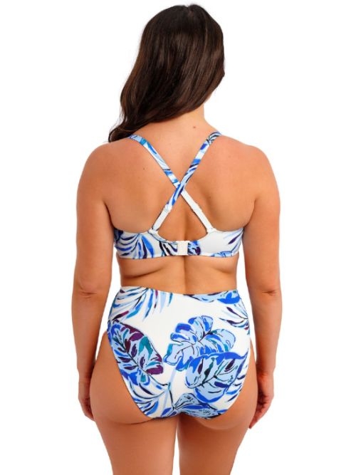Fantasie schwimmen Kefalonia weiß/blau gemoldefer bikini bh