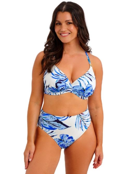 Fantasie schwimmen Kefalonia weiß/blau bikini slip