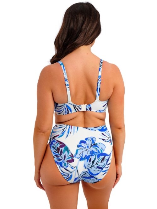 Fantasie schwimmen Kefalonia weiß/blau bikini slip
