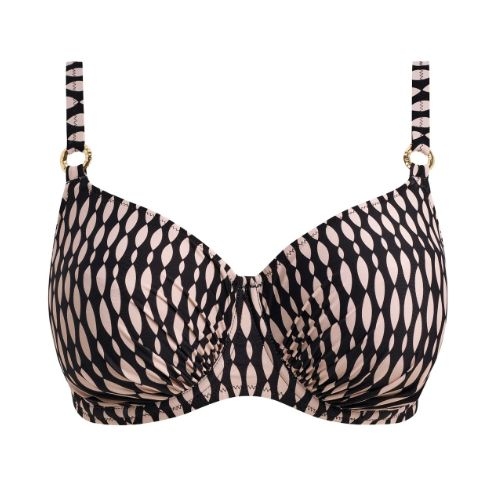 Fantasie schwimmen Shell Bay schwarz gemoldefer bikini bh