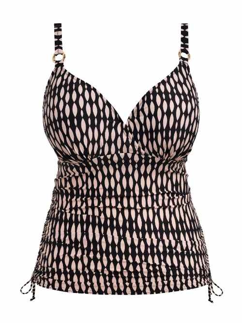 Fantasie schwimmen Shell Bay schwarz tankini top