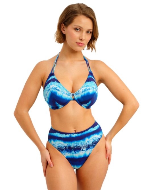 Freya Swim Cadiz Coast blau gemoldefer bikini bh