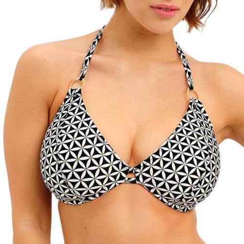 Freya Swim Koh Tao schwarz/weiß unwattierter bikini bh