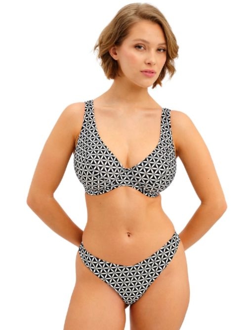 Freya Swim Koh Tao schwarz/weiß unwattierter bikini bh