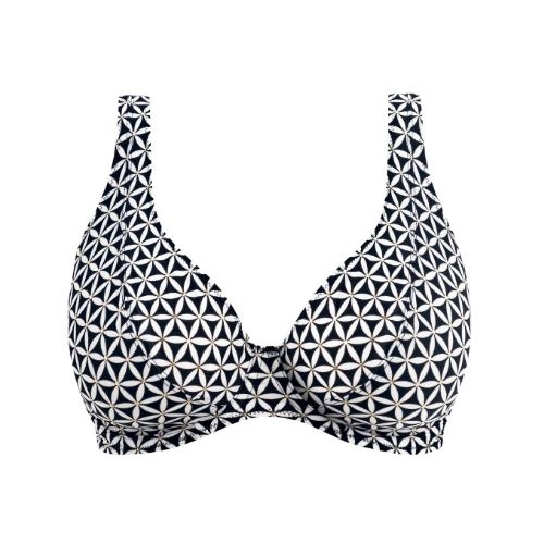 Freya Swim Koh Tao schwarz/weiß unwattierter bikini bh