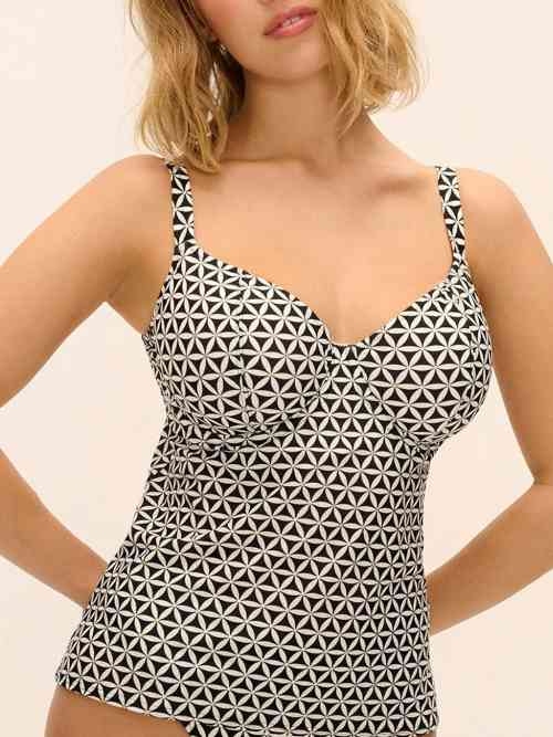 Freya Swim Koh Tao schwarz/weiß gemoldefer bikini bh