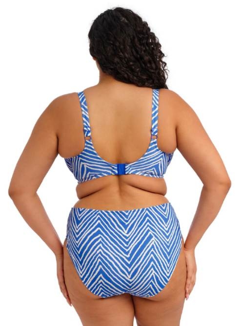 Elomi Schwimmen Fiji Falls blau/weiß unwattierter bikini bh