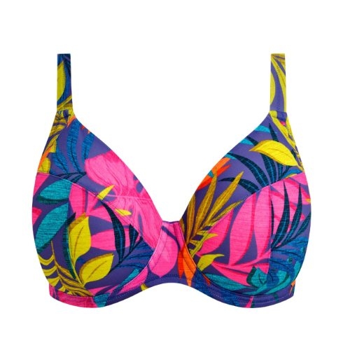 Elomi Schwimmen Porto Rafti blau unwattierter bikini bh