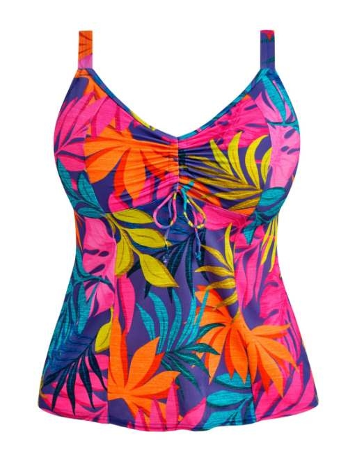 Elomi Schwimmen Porto Rafti blau tankini top