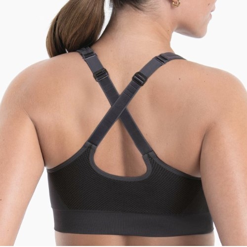 Anita Active Easy Move ZIP schwarz sport bh