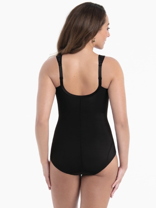 Anita Clara schwarz/grau korselett