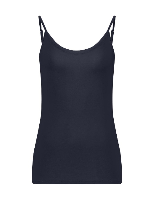 RJ Bodywear Allure navy-blau spaghetti top