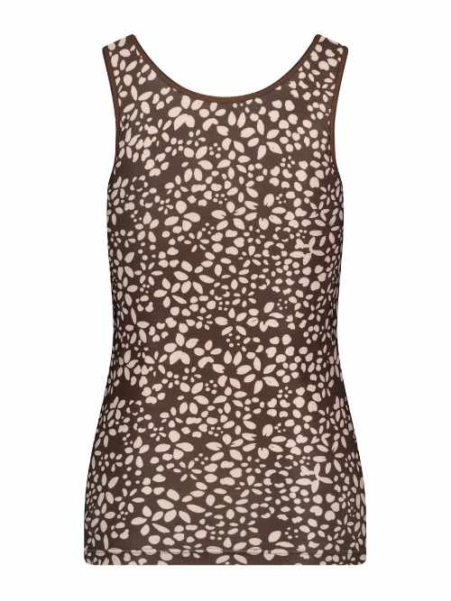 RJ Bodywear Fashion braun damen hemd