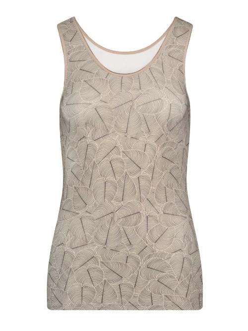 RJ Bodywear Fashion beige damen hemd