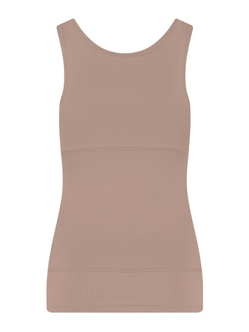 RJ Bodywear Pure Color Shape beige damen hemd
