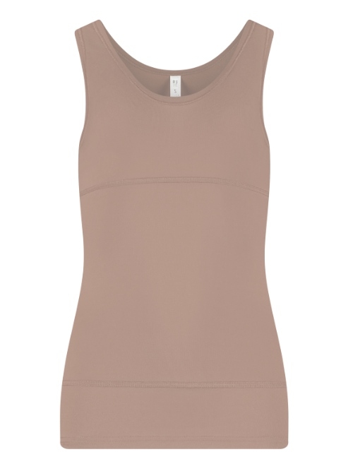 RJ Bodywear Pure Color Shape beige damen hemd