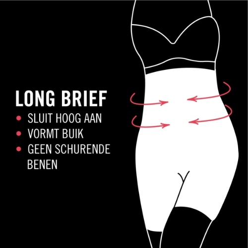 RJ Bodywear Pure Color Shape rot hipster