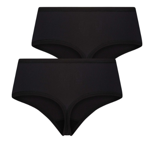 RJ Bodywear Pure Color Extra comfort schwarz string
