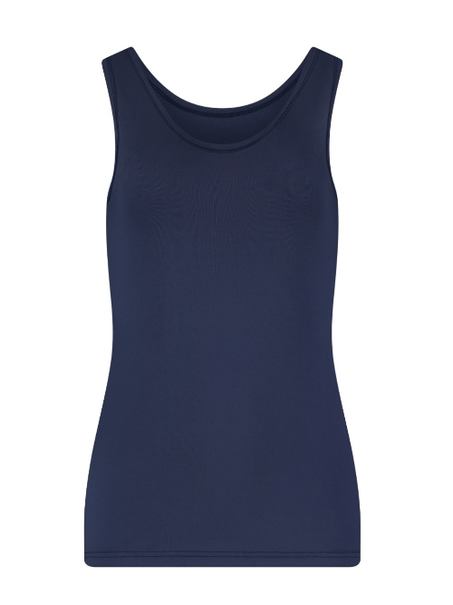 RJ Bodywear Pure Color Extra comfort navy-blau damen hemd