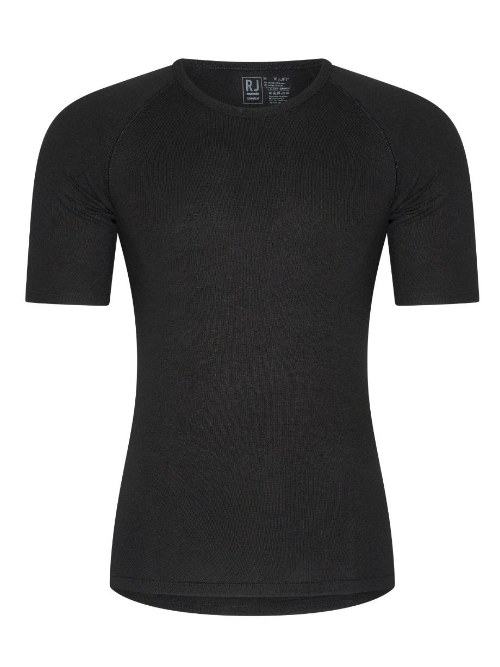 RJ Bodywear Männer Thermo Pro schwarz herren thermo t-shirt