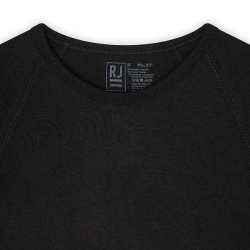 RJ Bodywear Männer Thermo Pro schwarz herren thermo t-shirt