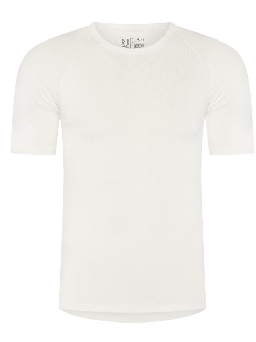 RJ Bodywear Männer Thermo Pro gebrochenes weiß herren thermo t-shirt
