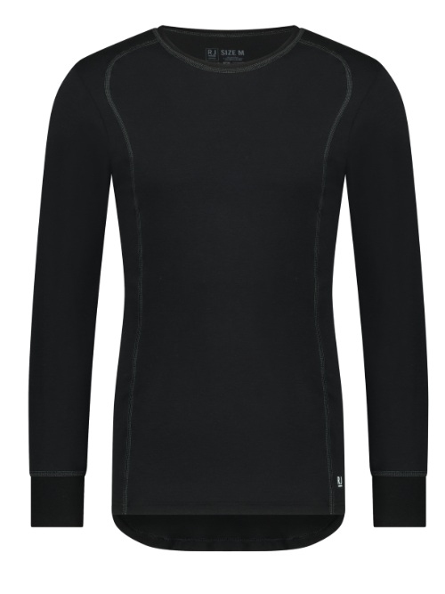 RJ Bodywear Männer Climate Control schwarz shirt