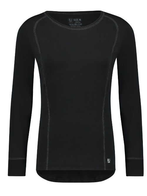 RJ Bodywear Climate Control schwarz shirt