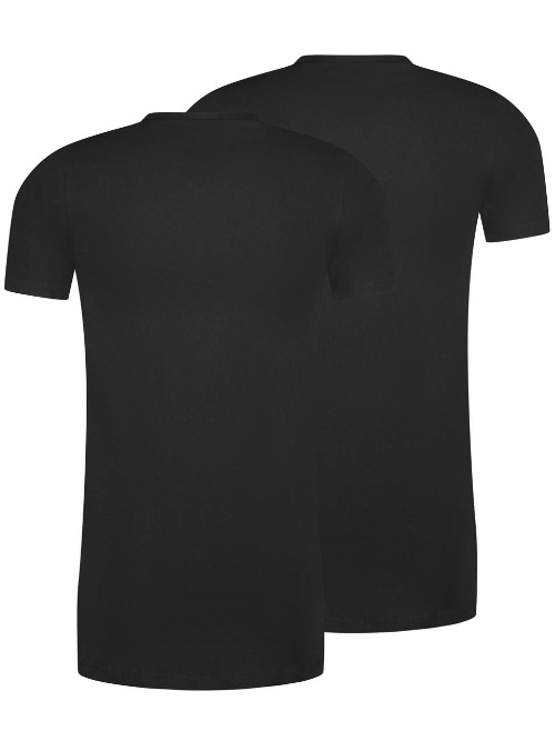 RJ Bodywear Männer Everyday schwarz shirt