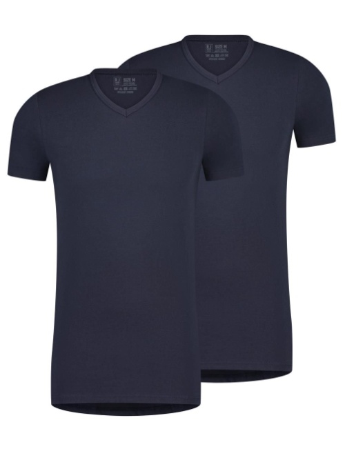 RJ Bodywear Männer Everyday navy-blau shirt