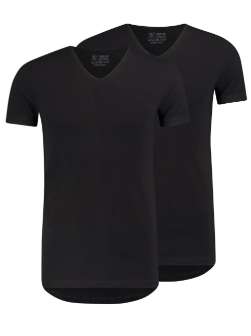 RJ Bodywear Männer Everyday schwarz shirt