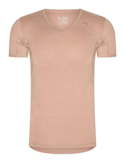 RJ Bodywear Männer Sweatproof beige shirt