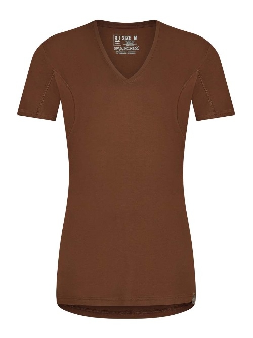 RJ Bodywear Männer Sweatproof braun shirt