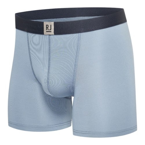 RJ Bodywear Männer Pure Color  blau sport boxershort