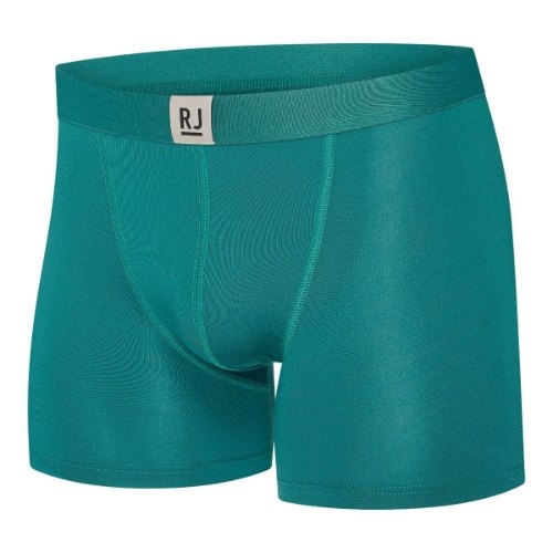 RJ Bodywear Männer Pure Color  türkis sport boxershort