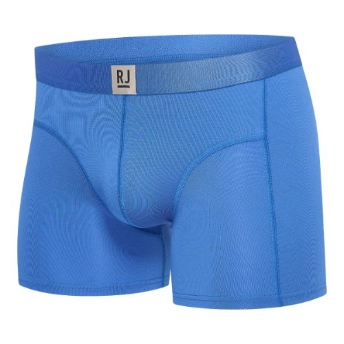 RJ Bodywear Männer Pure Color  blau sport boxershort