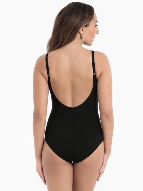 Rosa Faia Bademode Mabela schwarz/print badeanzüge