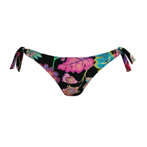 Rosa Faia Bademode Adella schwarz/print bikini slip