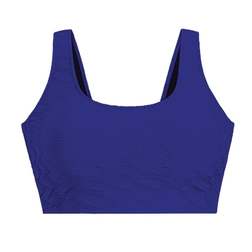 Anita Bademode Essential blau unwattierter bikini bh