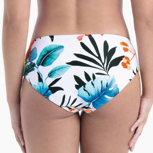 Anita Bademode Lula weiß/print bikini slip