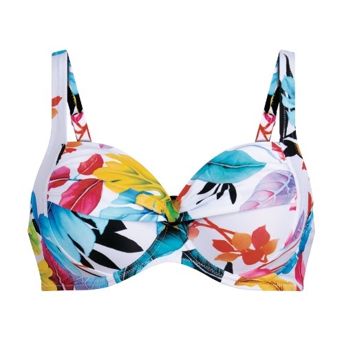 Anita Bademode  weiß/print gemoldefer bikini bh