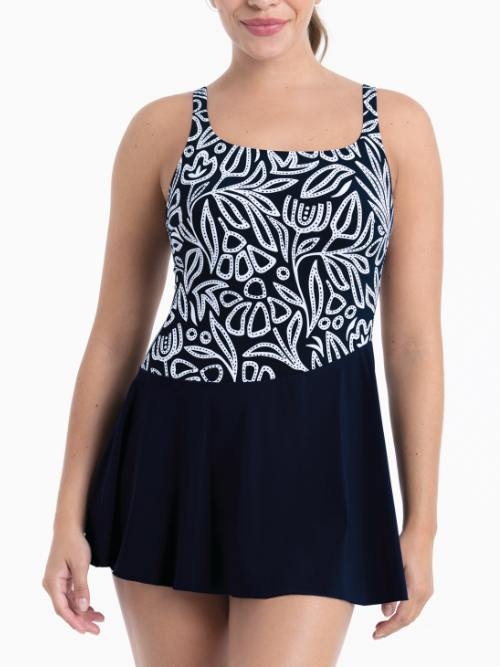 Anita Care Kista navy-blau prothesen-badeanzug