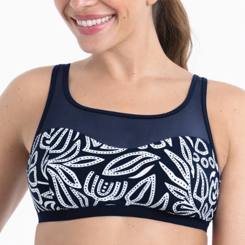 Anita Care Toliara navy-blau prothesen-bikinioberteil