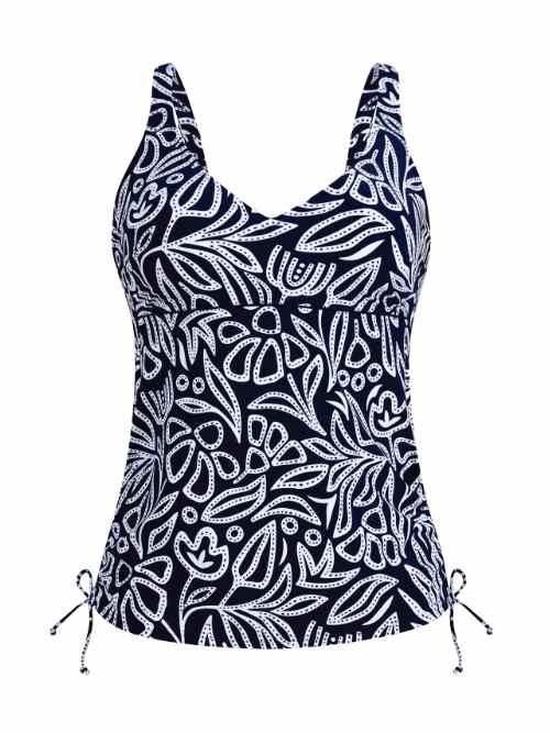 Anita Bademode Malaika navy-blau tankini top
