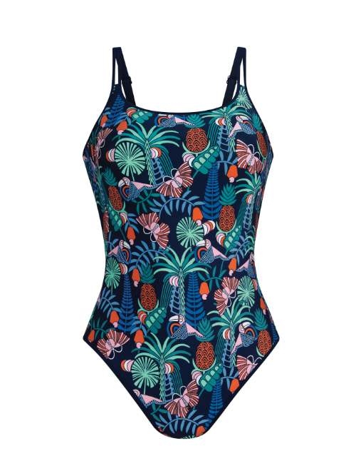 Anita Care Olinda blau prothesen-badeanzug