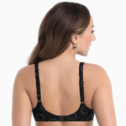 Rosa Faia Bademode  schwarz gemoldefer bikini bh