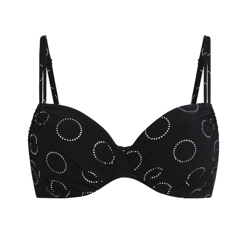 Rosa Faia Bademode Lucia schwarz gemoldefer bikini bh