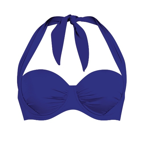 Rosa Faia Bademode Catalina blau gemoldefer bikini bh