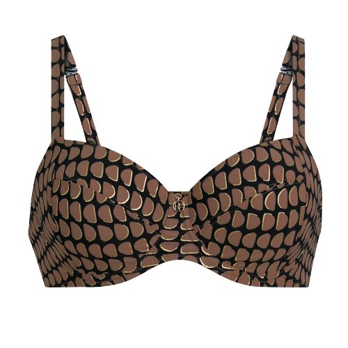 Rosa Faia Bademode Leandra schwarz gemoldefer bikini bh