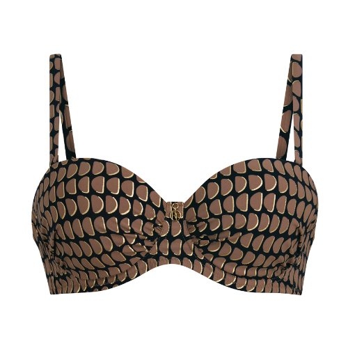 Rosa Faia Bademode Cosima schwarz gemoldefer bikini bh